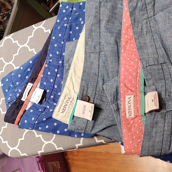 Bundle of 3 merona shorts size 16 - Picture 2 of 3